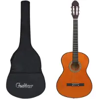 vidaXL Jeu de guitare classique pour débutants 12 pcs 4/4 39"