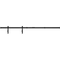 vidaXL -Suspension pour Mini -Skiver -Tür 152 cm Kohlenstoffstahl