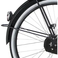 Cortina Bearing Co. Cortina Fender Rod arrière 28 U4 noir saphir