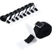 vidaXL Sangles de fixation universelles pour enrouleur de piscine 8 pcs. 1,8 m