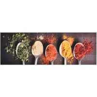 vidaXL Tapis de cuisine lavable Cuillères 60x300 cm