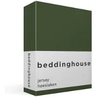 Beddinghouse Drap-Housse Beddinghouse Dark Green (Jersey)-140 x 200/220 cm