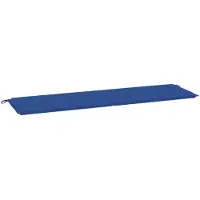 vidaXL Coussin de banc de jardin bleu royal 180x50x3 cm tissu oxford