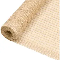 vidaXL Filet brise-vue Beige 2x10 m PEHD 150 g/m²