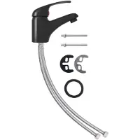 vidaXL Mischung TAP 13x10 cm Schwarz