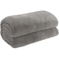 vidaXL Couverture lestée avec housse Gris 135x200 cm 10 kg Tissu