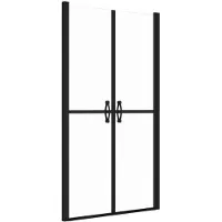 vidaXL Porte de douche transparente ESG (83-86)x190 cm