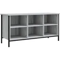 vidaXL Armoire à chaussures sonoma gris 100x35x50 cm bois d'ingénierie