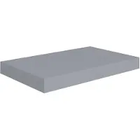 vidaXL Étagère murale flottante gris 40x23x3,8 cm MDF