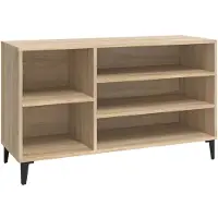 vidaXL Armoire à chaussures Chêne sonoma 102x36x60cm Bois d'ingénierie