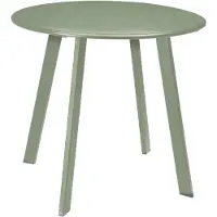 Pro Garden ProGarden Table d'appoint 50x45 cm vert mat