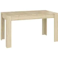 vidaXL Table de salle à manger Chêne Sonoma 140x74,5x76 cm Bois composite