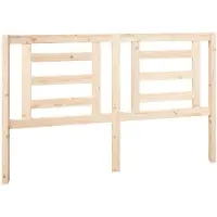 vidaXL Tête de lit 156x4x100 cm pin massif