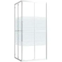 vidaXL Cabine de douche ESG 90x70x180 cm