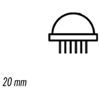 Velleman Led - - geante rouge diffusante 20mm