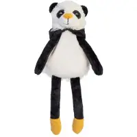 Happy horse Peluche Happy Horse Panda Phill no. 1 avec hochet - 28 cm