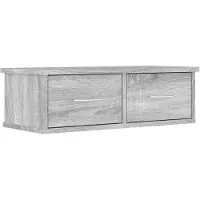 vidaXL Armoire murale Sonoma gris 60x26x18,5 cm Bois d'ingénierie