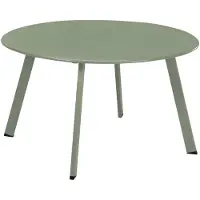 Progarden Table d'appoint 70x40 cm Vert mat