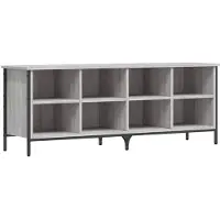 vidaXL Armoire à chaussures sonoma gris 131x35x50 cm bois d'ingénierie