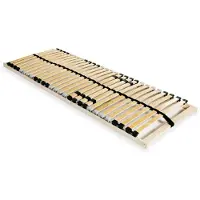 vidaXL Sommier à lattes avec 28 lattes 7 zones 80x200 cm
