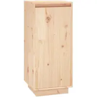 vidaXL Armoire à chaussures 35x35x80 cm Bois de pin massif