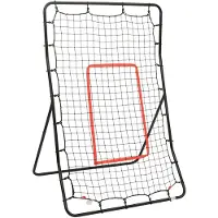vidaXL Softball Rebounder 88x79x137 cm acier