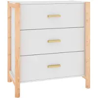 vidaXL Sideboard blanc 62x38x70 cm bois composite