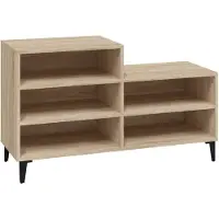 vidaXL Armoire à chaussures Chêne sonoma 102x36x60cm Bois d'ingénierie