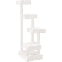 vidaXL Arbre à chat 45,5x49x103 cm Pin massif Arbre à grimper Arbre à jouer pour chats
