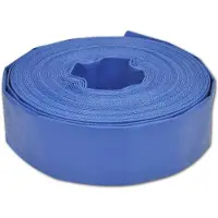 vidaXL Tuyau plat 100 m 3" PVC