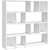 vidaXL Bibliothèque/Cloison de séparation Blanc 105x24x102 cm