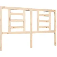 vidaXL Tête de lit 146x4x100 cm pin massif