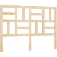 vidaXL Tête de lit 146x4x104 cm pin massif