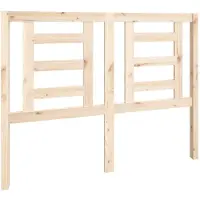 vidaXL Tête de lit 126x4x100 cm pin massif