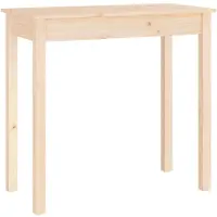 vidaXL Table console 80x40x75 cm Bois massif de pin