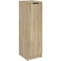 vidaXL Armoire à chaussures Chêne Sonoma 30x35x100cm Bois d'ingénierie