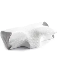 InnovaGoods Oreiller Viscoélastique - Cozzy - Cervical - Ergonomique - Pour Couple - Mousse à Mémoire