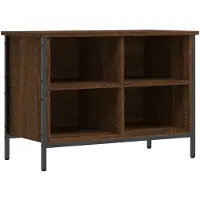 vidaXL Armoire à chaussures chêne marron 69x35x50 cm bois d'ingénierie