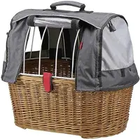 Rixen & Kaul Doggy Animal Rear Basket Gris
