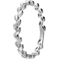 Lucardi Bague 'Klassisch' argent