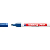 Edding Marqueur peinture à encre laquée 750 , 2-4 mm, bleu, 10 p.