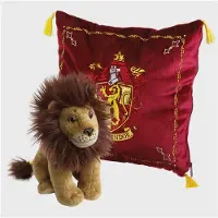Noble Collection Coussin Harry Potter House Mascot avec figurine en peluche Gryffondor