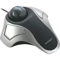 Kensington Orbit Optical Trackball - Trackball - droitier et gaucher - optique - 2 boutons - filaire - USB - argent (64327EU)