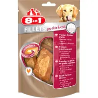 8In1 3x80g Pro Skin & Coat Fillets taille S - Friandises pour chien