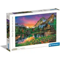 Ginza.se 6000 pièces Puzzle Haute Qualité ALPINE LAKE