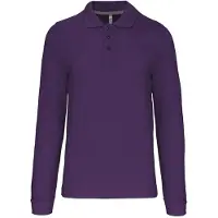 Kariban Pack 5 POLO MANCHES LONGUES Light Sand - Kariban K243 - Taille 3XL