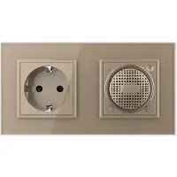 Livolo Haut-parleur Bluetooth | Gold de douille murale | .nl