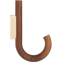 Gejst - Hook Patère Noyer/Laiton