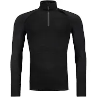 Ortovox - Sous-vêtement en laine de mérinos - 230 Competition Zip Neck M Black Raven en Laine - Taille S - Noir