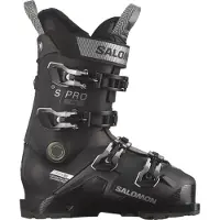 Salomon - Chaussures de ski - S/Pro Hv 90 W Gw Black/Silver Met/Beluga pour Femme - Taille 41-42 - Noir